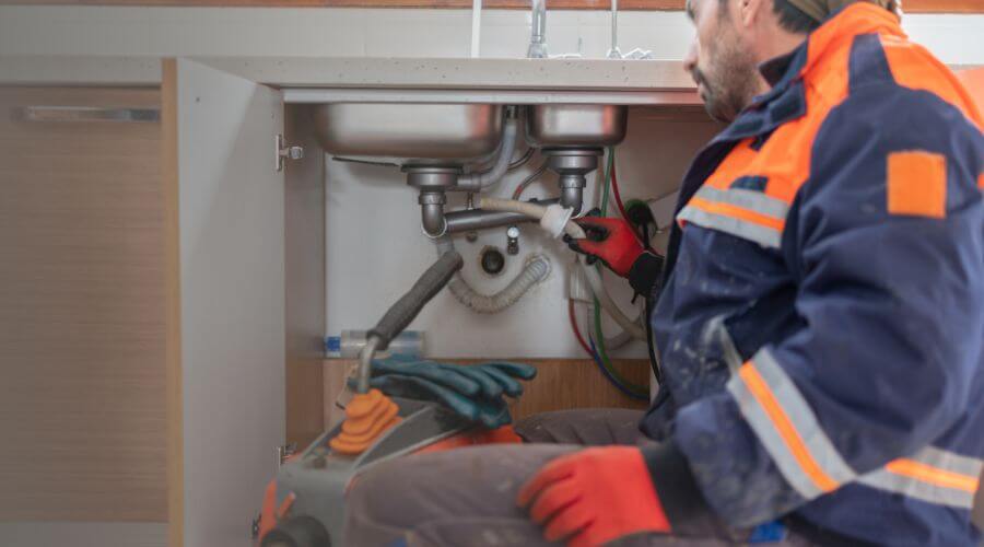 Professional slab leak plumber services in Oilton, TX